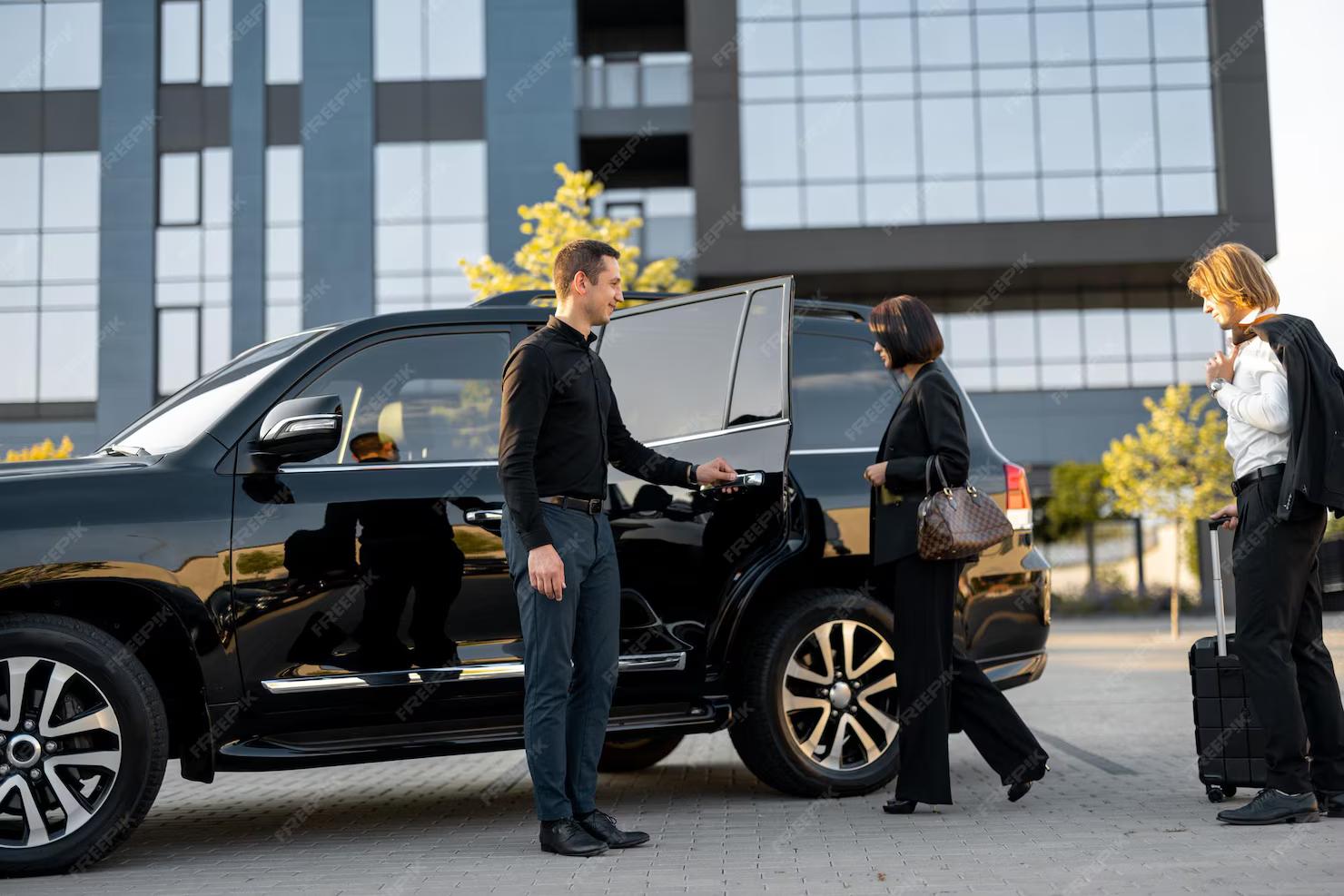 Professional chauffeur services for business meetings, conferences, and corporate events.